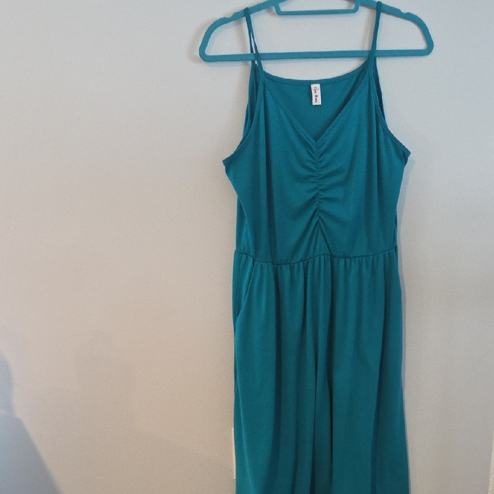 Leo Rosi Teal Maxi Dress